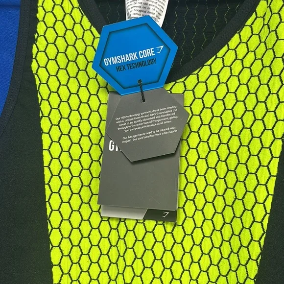 GymShark Women’s Neon Athletic Tank Top (4229) - Picture 4 of 6